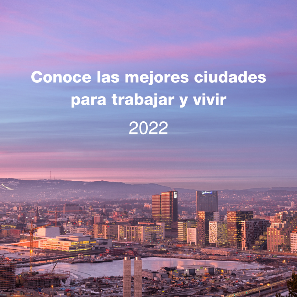 mejores, ciudades, trabajar, vivir